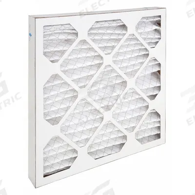 GRAINGER Pleated Air Filter: 16 in x 16 in x 2 in, MERV 8 - MERV 8 Pleated Air Filters