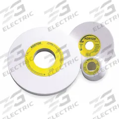 NORTON Straight Grinding Wheel: Type 1, 7" x 1/4" x 1 1/4", 38A150-KVBE, 5 PK (MPN 66252939838). Key specifications — Wheel Hardness: K; Brand: NORTON.