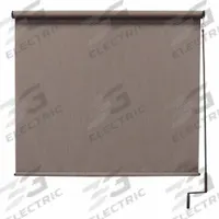 KEYSTONE FABRICS Sun Shade: Dark Brown/Light Brown, Pole and Crank, 92% UV Protection, Right (MPN UP77.88.55). Key specifications — Operation Mechanism: Pole and Crank; Tie Down Type: Bungee and Hook System; Operation Side: Right; Manufacturer Part Number: UP77.88.55; Brand: KEYSTONE FABRICS; Fabric Color: Dark Brown.