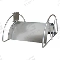 TRESTON Cord Holder: 6 1/2 in x 8 1/2 in x 4 in, 1 Hooks, Screw-In, Surface, Silver (MPN 838896-51). Key specifications — Mounting Type: Surface; Includes: Bolts; Finish: Zinc-Plated; Color: Silver; Accessory Type: Cord Holder; Locking System: Screw-In; Material: Steel; For Tool Type: Cords.