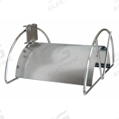 TRESTON Cord Holder: 6 1/2 in x 8 1/2 in x 4 in, 1 Hooks, Screw-In, Surface - Cord Holders for Square-Hole Pegboard