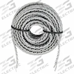 POWERTWIST STANDARD Adjustable Link Round Belt: Gray, 9/16 in Dia, For 5 5/8 in Min Pulley Dia, 50D (MPN 0451225). Key specifications — Hardness: 50D; Brand: POWERTWIST STANDARD; Belt Material: Polyurethane; Color: Gray.