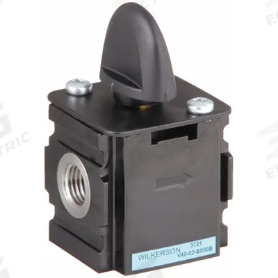 WILKERSON Air Line Lockout Valve: 1/4 in NPT, 1/4 in NPT Outlet Size, 246 psi Max Op Pressure - Wilkerson Compressed Air Line Lockout Valves for FRLs