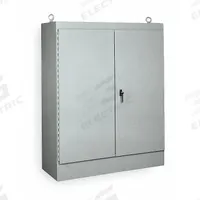 WIEGMANN Enclosure: Steel, 90 in x 72 in x 24 in, NEMA 12, Solid Cover, Hinged (MPN WA907224FSD). Key specifications — Brand: WIEGMANN; Closure Method: Padlock Hasp; Knockouts: Not Included.