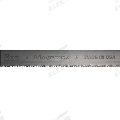 MORSE Band Saw Blade: Bi-Metal, Maverick(R), 10 ft 6 in, Raker/Variable Cutting Edge - Steel & Steel Alloys Cutting Blades