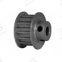 DAYTON Timing Pulley: Curvilinear, Fixed, For HTD Timing Belt Section, For 9 mm Belt Wd, 15 Teeth (MPN 15-5M09-6FA3). Key specifications — Brand: DAYTON; Finish: Clear Anodized; For Belt Series: Powerhouse®.