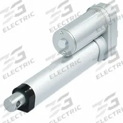 NTN Actuator: 112 lbf Rated Load, 50 mm Stroke, 24V DC, 20:1, 0.21 in/sec at Full Load (MPN ND3L-24-20-50-IP65-A155). Key specifications — Gear Ratio: 20:1; Nut Material: Plastic.