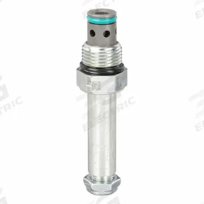 Parker Threaded Cartridge Valve: Steel, Block-Mounted, Two Positions, Normally Open - Solenoid Cartridge Valves