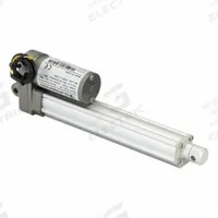 DUFF-NORTON Linear Actuator: LT, 112 lbf Rated Load, 5.9 in Stroke, 12V DC, IP66 (MPN LT100-1-150). Key specifications — Nut Material: Plastic.