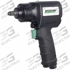 SPEEDAIRE Air Impact Wrench: Full-Size, 3/8 in Drive, Pistol-Grip, Square, Std, Friction Ring (MPN 21AA55). Key specifications — attr1321013: NPT; attr1321026: No; attr1321019: Full-Size; attr1321030: SPEEDAIRE; attr1321012: Standard; attr1321025: Square.