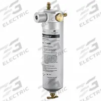 YELLOW JACKET Trap Filter: Automotive A/C, Aluminum, 1 Pieces, 2 9/16 in Outside Dia, 1/4 in (MPN 38087). Key specifications — Includes: 1/4 in Flare Fittings; Product Type: Trap Filter; Compatible Fluid Evacuator Manufacturer Model Number: A/C; Size: 1/4 in; Application: Automotive A/C; Material: Aluminum; Brand: YELLOW JACKET.