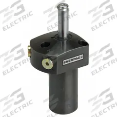 ENERPAC Swing Clamp Hydraulic Cylinder: Double Acting, 500 lbf Clamping Force, 0.65 in Total Stroke (MPN SURD21). Key specifications — attr95671: 0.12 sq in; attr95672: Right; attr97405: SURD21; attr98896: ENERPAC.