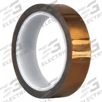 3M Electrical Tape: 2 in Wd, 36 yd Lg, 3 mil Thick, Polyimide Film, Acrylic, 600 V Volt Rating, 1218. Key specifications — Series: 1218.