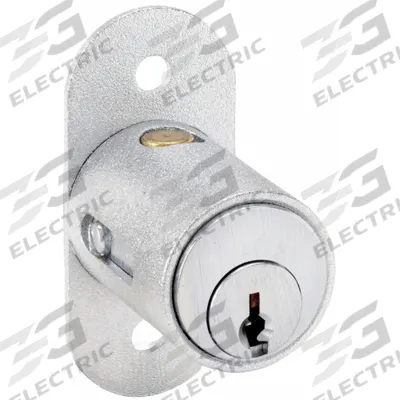 COMPX NATIONAL Sliding Door Lock: 1 1/8 in Lg, 7/8 in Wd - Locks for Sliding Doors