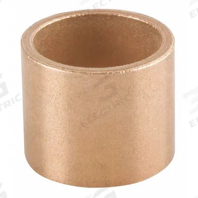 BUNTING BEARINGS Sleeve Bearing: Bronze, SAE 841, 1 in Bore, 1 1/4 in OD, 1/2 in Lg, SAE 30 Oil - Lubricated General Purpose Metallic Sleeve Bearings
