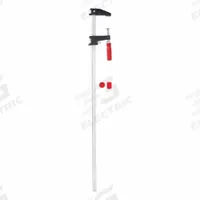 BESSEY Bar Clamp: Light Duty, Screwdriver Handle, 30 in Jaw Opening - Max, 600 lb Clamping Force, F (MPN GSCC2.530). Key specifications — attr668287: Clutch; attr668283: Swivel; attr663925: BESSEY.