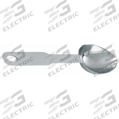 VOLLRATH Oval Measuring Scoop: Dry/Liquid, 1 C Capacity, Stainless Steel, Gray - Measuring Spoons