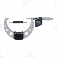 MITUTOYO Calibrated Micrometer: 0 in to 1 1/5 in /0 mm to 30.8 mm, Inch/Metric, IP54 (MPN 293-350-32CAL). Key specifications — attr1182744: 0.00005 in/0.001 mm; attr1182776: IP54; attr1182741: MITUTOYO; attr1182743: +/- 0.0001 in; attr1182759: No.
