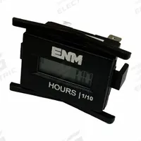 ENM Hour Meter: Hour Meters, Front Panel Mounting, Digital, 1 3/8 in x 2 in, 5 V AC/DC – 250 V AC/DC (MPN TB45FA). Key specifications — Mounting Style: Surface; Bezel Face Shape: Rectangular; Brand: ENM; Manufacturer Part Number: TB45FA; Meter Type_Broad: Digital.