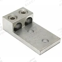 BURNDY Mechanical Connector: For Wire Size 6 AWG – 350 kcmil, 2 Wire Terminations (MPN K2A31U2N). Key specifications — Brand: BURNDY; Lug Material: Tin-Plated Aluminum.