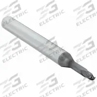 OSG Ball End Mill: Carbide, WXL Coated, 2 Flute, 1/8" Mill Dia, 1/8" LOC, 3" OAL (MPN 36901311)
