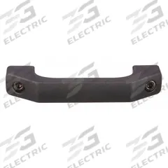 MONROE PMP Pull Handle: Unthreaded Holes, Plastic, Black, 7.09 in Mounting Hole Center to Center (MPN M-72164). Key specifications — Screw Size: M10; Brand: MONROE PMP; Color: Black.