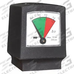 DOMNICK HUNTER Differential Pressure Gauge: BSPP, Steel, ZD, ZD90GL. Key specifications — attr111689: ZD90GL; attr111695: ZD; attr111692: DOMNICK HUNTER; attr295056: Steel.