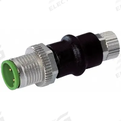 MURRELEKTRONIK Circular Connector: M12 4-Pole Male x M8 4-Pole Female, A, IP67 - M12 x M8 Circular Connector Adapters