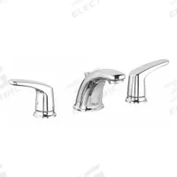 AMERICAN STANDARD Low Arc Bathroom Faucet: Colony Pro, Metal, Chrome Finish, 1.2 gpm Flow Rate, Arc (MPN 7075802.002). Key specifications — Includes: Drain; Brand: AMERICAN STANDARD; Series: Colony Pro.