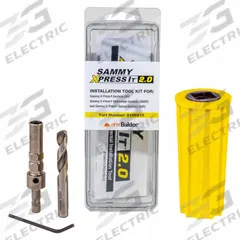 SAMMYS Anchor Installation Tool: 2 in Overall Dia, 5 3/4 in Overall Lg, Plastic/Steel (MPN 8196910). Key specifications — Compatible Anchor Size: All Sammy X-Press Anchors (variety of sizes); Brand: SAMMYS; Compatible Anchor Type: Rod Anchors; System of Measurement: Inch; Tool Type: X-Press Anchor Setting Tool.