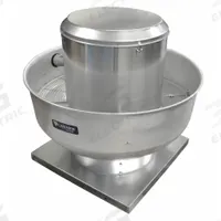 Upblast Exhauster: Belt Drive, Includes Drive Pack, 13 1/2 in Wheel, 1,629 cfm, ODP, 1/2 hp, 1-ph (MPN ALX135UBT10050). Key specifications — Brand: CANARM; Base Shape: Square; Assembly: Assembled; Motor Enclosure: Open Dripproof; Nameplate Voltage: 115/230V AC; Mounting Location: Wall; For High-Static Pressure Applications: Yes; High-Efficiency Motor: No.