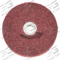 NORTON Convolute Wheel: 8 in Dia x 1 in W, 3 in Arbor, Aluminum Oxide, Medium, Medium (5), Medium (MPN 66261007831). Key specifications — Series: Bear-Tex Metal Finishing; Brand: NORTON.