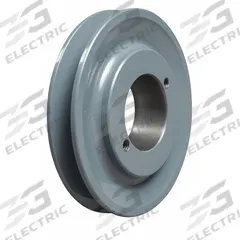 APPROVED VENDOR V-Belt Pulley: BK67, 1 Groove, 6.45 in OD, Bushed Bore, H/QT, Cast Iron. Key specifications — attr1318293: BK67; attr1318301: 6.1 in (5L, B); attr1318291: 4L, A, or AX.