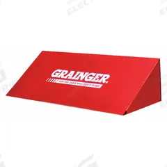 DURHAM MFG Bin Topper: 33 3/4 in Overall Wd, 12 in Overall Dp, 8 5/8 in Overall Ht, Steel, Red (MPN 379-17-S1148). Key specifications — Color: Red; Brand: DURHAM MFG; Product Type: Topper; Material: Steel.