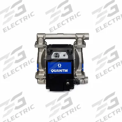 GRACO Electric Diaphragm Pump: 316 Stainless Steel Body, 1 in Fluid Connection Size - Stainless Steel Housing EODD Pumps