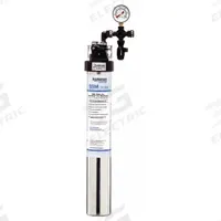 SCOTSMAN Water Filtration System: 0.5 micron, 1.7 gpm, 30 1/2 in Overall Ht, Chlorine/Dirt Reduces (MPN SSM1-P). Key specifications — Brand: SCOTSMAN; Reduces: Chlorine.
