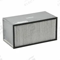 GRAINGER HEPA Air Filter: 12 in x 24 in x 12 in, 95% Filter Efficiency, Downstream Face (MPN 6B621). Key specifications — Brand: GRAINGER; Frame or Header Material: Galvanized Steel.