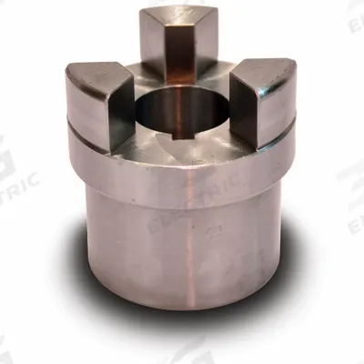 BOSTON GEAR Shaft Coupler Body: FC15 Coupling Size, 1 1/2 in Outside Dia, Inch - High-Torque Straight Jaw Coupling Hubs