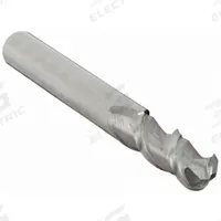 APPROVED VENDOR Ball End Mill: Carbide, 2 Flute, 3/8" Mill Dia, 1-1/8" LOC, 2-1/2" OAL (MPN 282-371135)