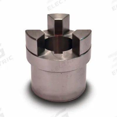BOSTON GEAR Shaft Coupler Body: FC25 Coupling Size, 2 1/2 in Outside Dia, Inch - High-Torque Straight Jaw Coupling Hubs