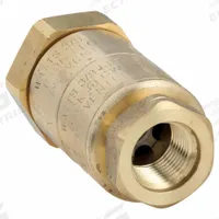WATTS Dual Check Valve: LF7, 3/8 in Pipe Size, FNPT x FNPT, 10 gpm Flow Rate, 2.88 in Overall Lg (MPN 3/8 LF7). Key specifications — Brand: WATTS; Connection Type: FNPT x FNPT.