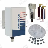 VORTEC Enclosure Cooler: 5,000 BtuH, Indoor Dust-Tight, Cooling Only, 12, Roof Mount/Wall Mount (MPN 7670). Key specifications — Brand: VORTEC; Mounting Type: Roof Mount; Operation Mode: Cooling Only.