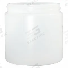 QORPAK Jar: HDPE, 6.1 fl oz, 93 mm Body Dia, 89-400 mm Screw Closure Size, 95 mm Ht, Non-Sterile (MPN PLA-03216). Key specifications — Brand: QORPAK; Clarity: Translucent; Closure Included: No; Pre-Cleaned: None.