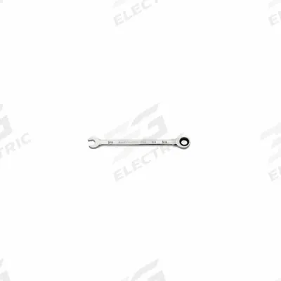 GEARWRENCH Combination Ratcheting Wrench: Alloy Steel, Full Polish Chrome, 3/8 in Head Size - SAE 12-Point Ratcheting Combination Wrenches