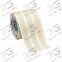 CAPLUGS Paper Tape Discs: KD SH, Off-White, Disc, 5 in Pre-Cut Dia, Acrylic, Crepe Paper, Paint (MPN SH-34339). Key specifications — Series: KD SH; Brand: CAPLUGS; Backing Material: Crepe Paper; For Surface Type: Paint; Manufacturer Part Number: SH-34339.