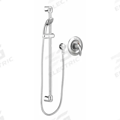 AMERICAN STANDARD Shower Faucet: Commercial, 2.5 gpm Fixed Showerhead Flow Rate - Shower Faucets with Hand-Held Showerheads