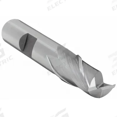 OSG Square End Mill: Cobalt, 2 Flute, 7.5 mm Mill Dia, 14.28 mm LOC, 58.7 mm OAL (MPN 5808500) - General Purpose Cobalt Square End Mills