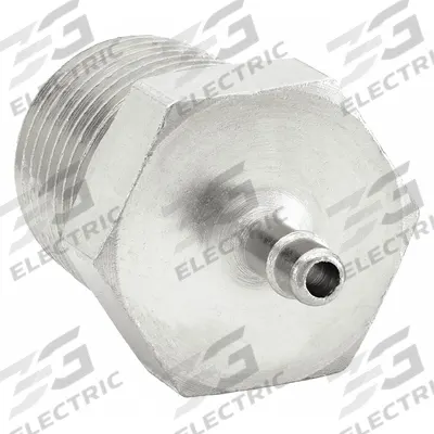 PNEUMADYNE Barbed Fitting Adapter: 1/16 in ID Size, Barbed x MNPT, Brass - Nickel-Plated Brass Barbed Tube Fittings