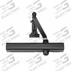 NORTON Door Closer: Std Mounting Type, Grade 1 - Heavy Duty, Black (MPN 8301H x BSP). Key specifications — Manufacturer Part Number: 8301H x BSP; Brand: NORTON; Closer Series: 8000; Closer Type: Non-Hold Open; Compatible with Series: Norton 8000; Location Use: Interior/Exterior; Spring Type: Adjustable; Product Type: Door Closer.