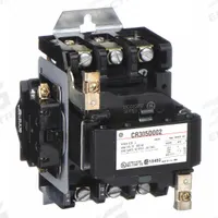 GE NEMA Magnetic Contactor: Non-Reversing, 3 Poles, NEMA Size 2, 45 A, 120V AC (MPN CR305D002). Key specifications — Brand: GE.